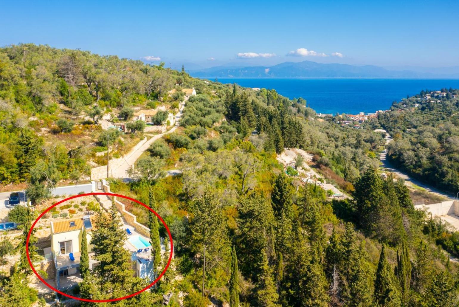 Villa Ifigeneia Gaios Buitenkant foto